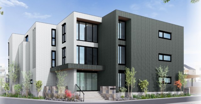 建物外観　★新築★旭化成ZEHヘーベルメゾン★イメージ写真★