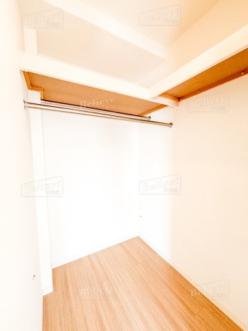 収納　ウォークインクローゼットなので収納豊富です♪