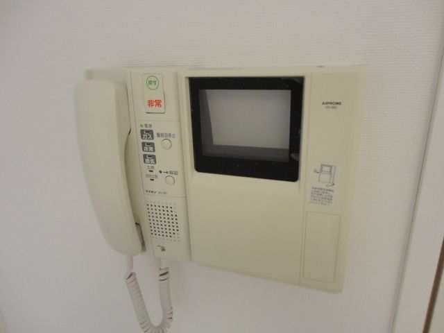 セキュリティ　安心のモニターフォンです