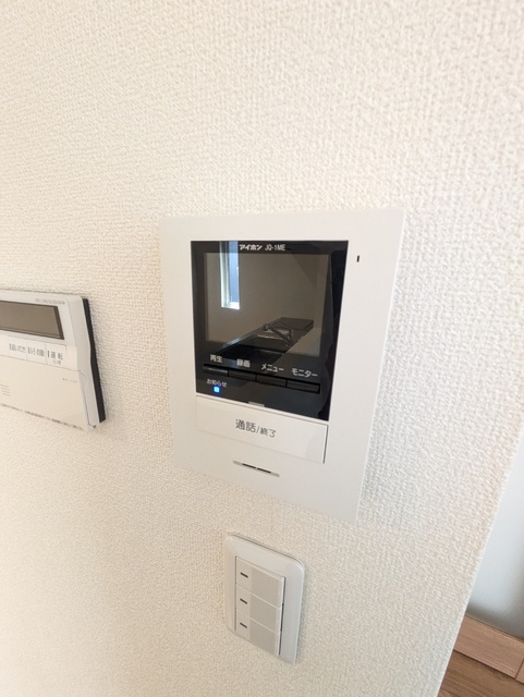 セキュリティ　顔がわかるので安心ですね