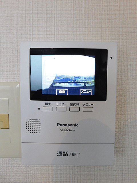 セキュリティ　TVモニターホンで来訪者を確認出来ます！