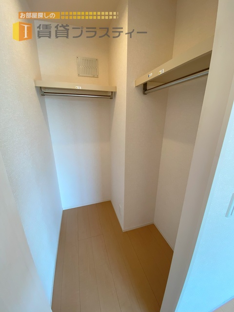 収納　ウォークイン完備。