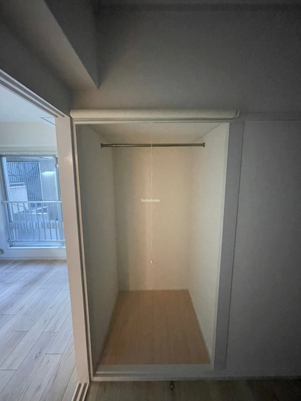 収納　たっぷりとした収納スペースです