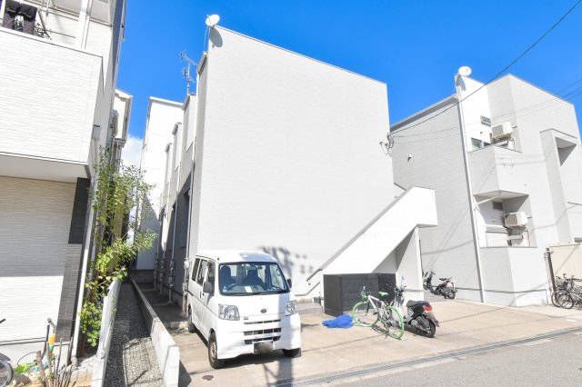 建物外観　インターネット無料で使えます