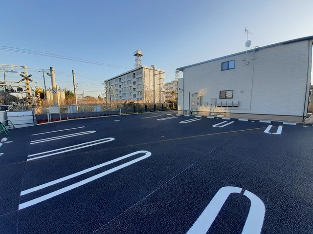 駐車場　車をお持ちの方に嬉しい駐車場付きの物件です