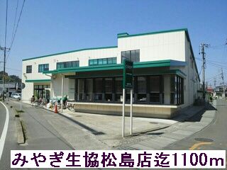 スーパー　みやぎ生協松島店（スーパー）まで1100m