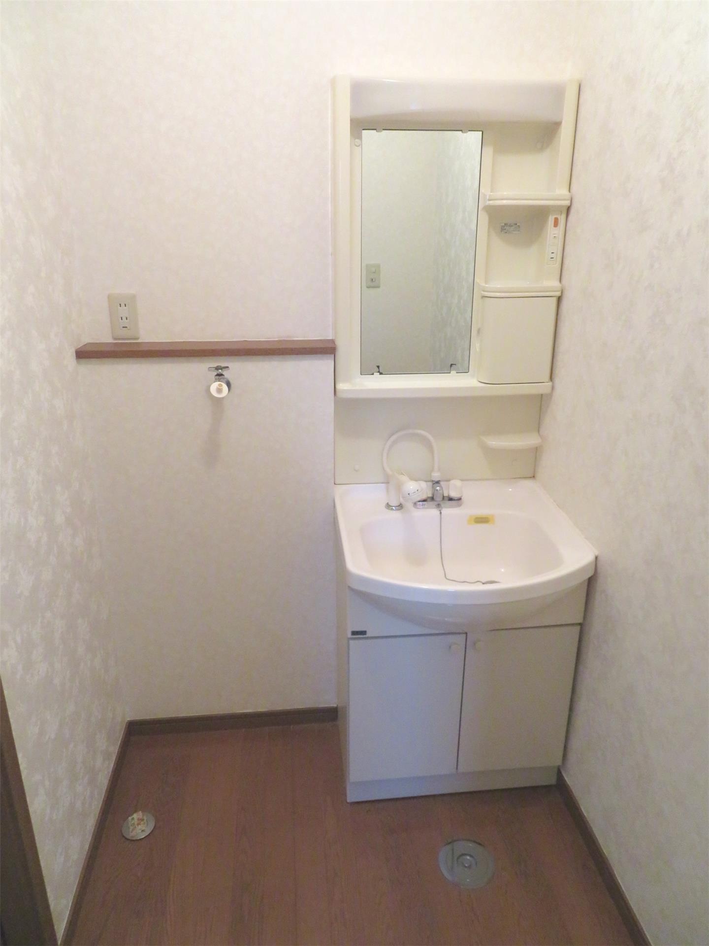 洗面設備　洗面脱衣所、洗濯機置き場