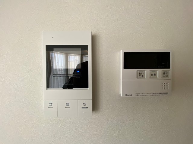 セキュリティ　モニターホンです