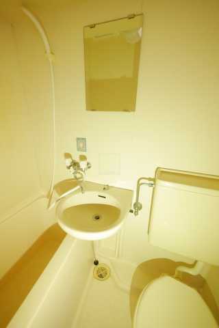 洗面設備　アートイン巣鴨の洗面所