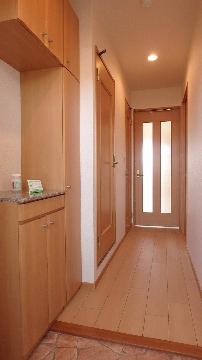 玄関　大きな下駄箱のある玄関♪