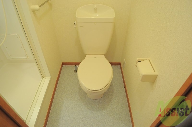 その他　セパレートタイプでトイレもゆったりです。