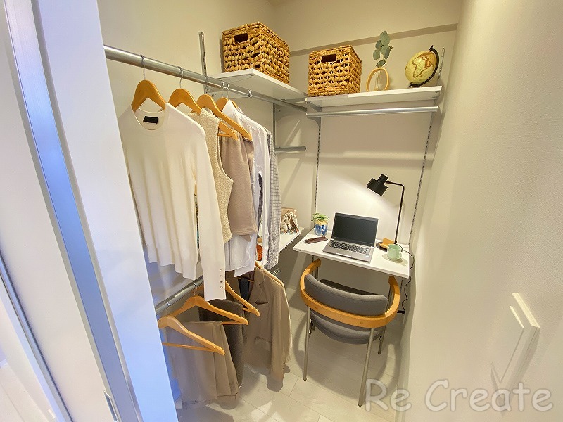 収納　モデルルーム