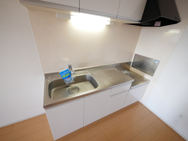 キッチン　★２口ガスコンロが設置可能なキッチンです★