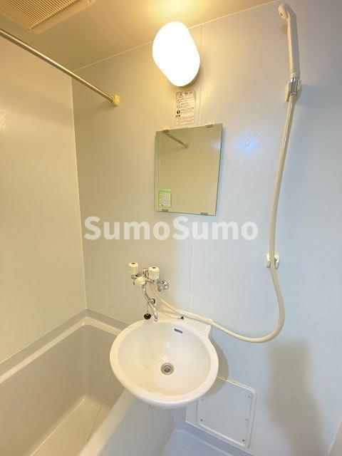 洗面設備　広い洗面スペース