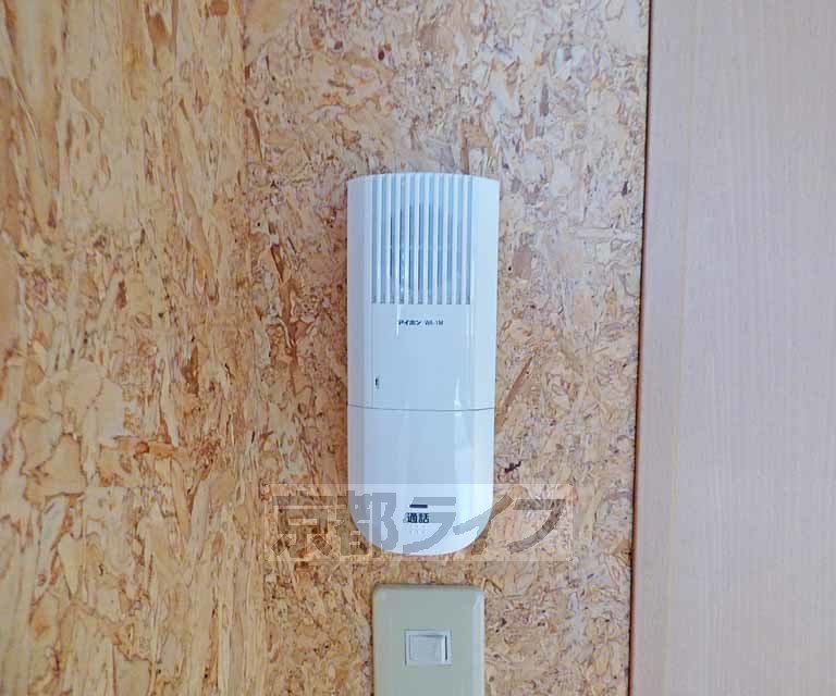 セキュリティ　来客時も安心です。