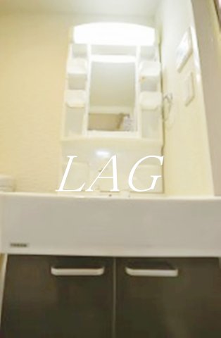 洗面設備　洗面台です。