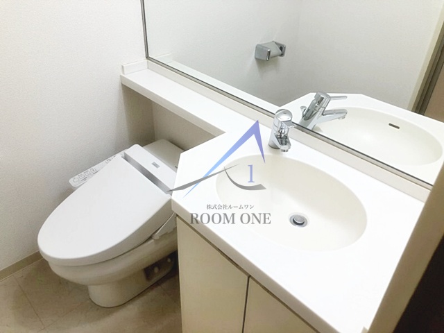 洗面設備　洗面台です。