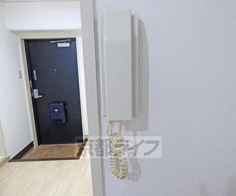 セキュリティ　来客安心です。