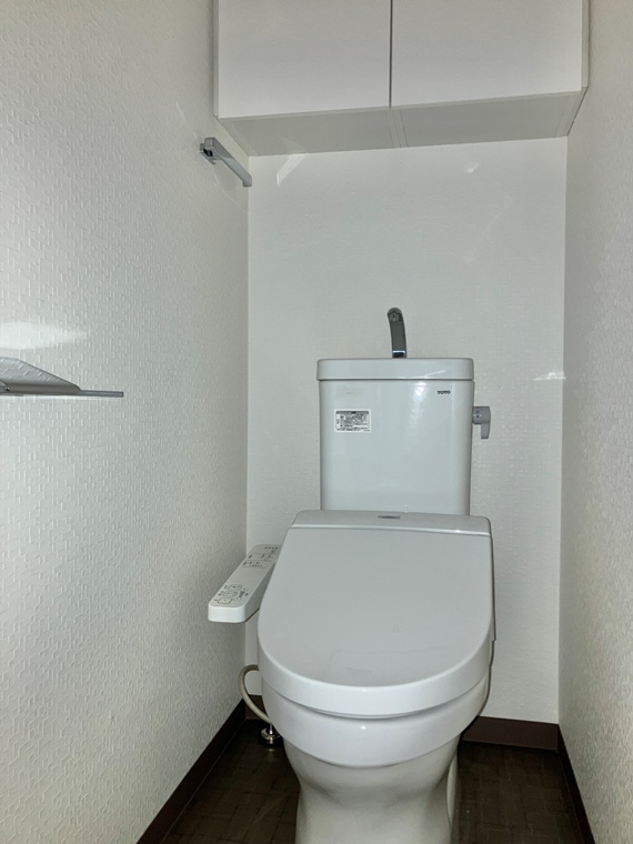 トイレ　ゆったりとした空間のトイレです