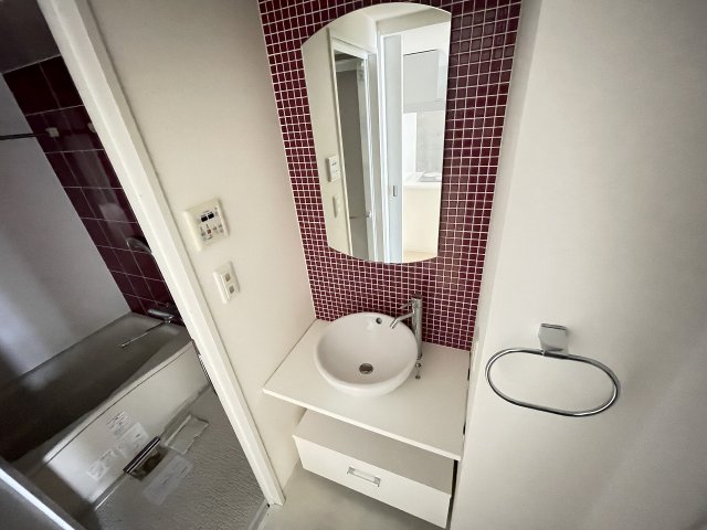 洗面設備　洗面所です