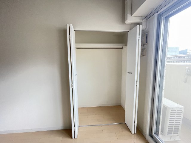 収納　たっぷりとした収納スペースです