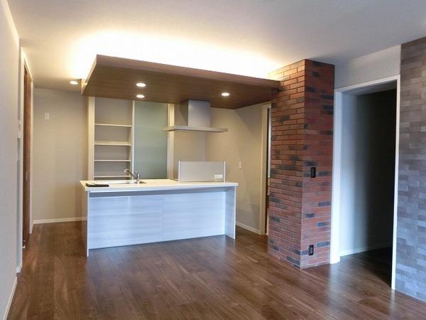 居室・リビング　オシャレなアイランドキッチン！