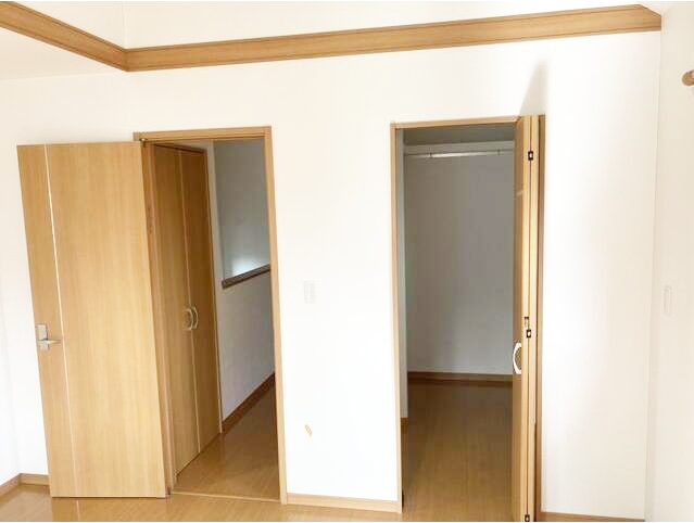 収納　お荷物の多い方でも安心のクローゼット付き♪