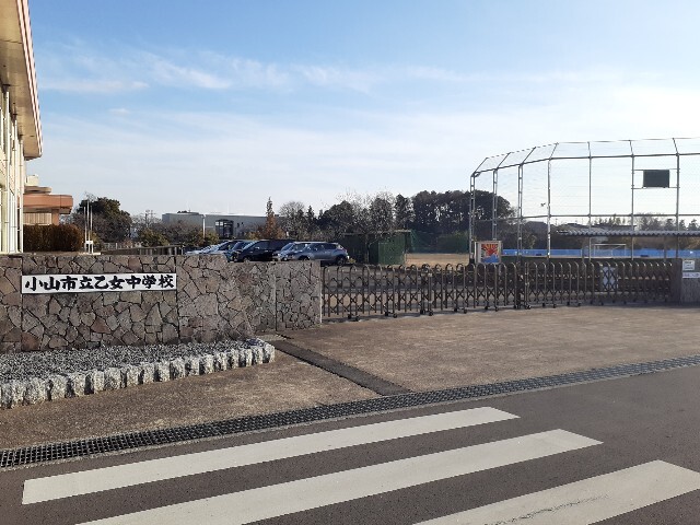中学校　小山市立乙女中学校（中学校）まで850m