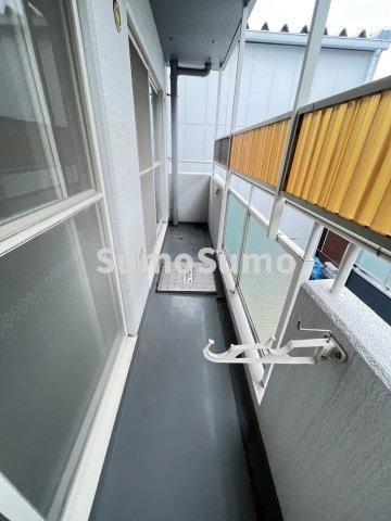 バルコニー　陽当たり良好なバルコニーです