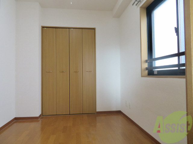 その他部屋・スペース　寝室にあったクローゼット。荷物がたくさんあっても大丈夫。