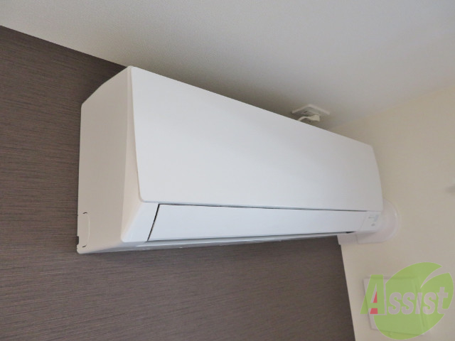 その他設備　エアコンがついているので入居のその日から快適ですね