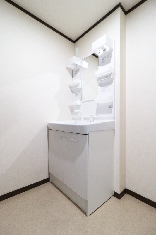 洗面設備　図面と現状に相違がある場合には現状を優先