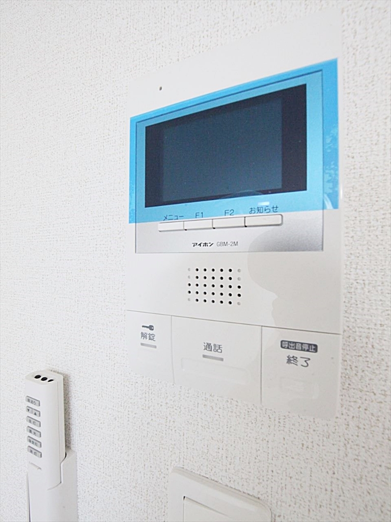セキュリティ　TVモニターホン　同仕様物件内装
