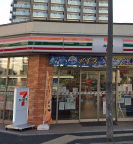 コンビニ　セブンイレブン 船橋大神宮下店（コンビニ）まで374m