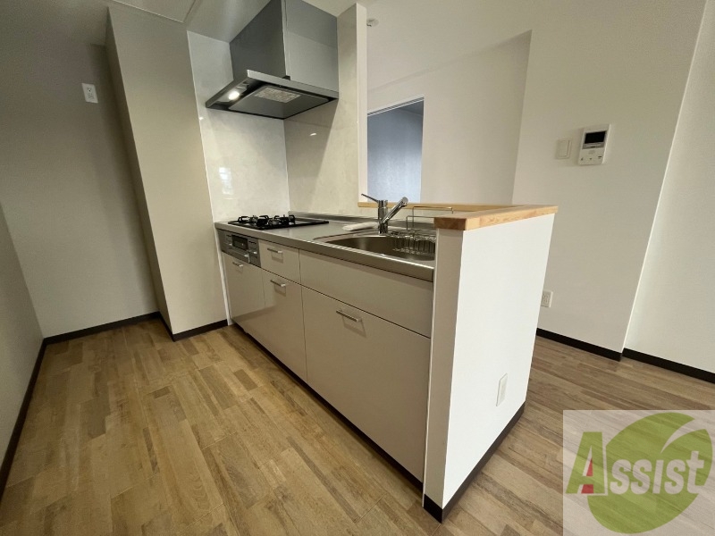 キッチン　キッチンはスペースも広々していて使いやすそうですよ！