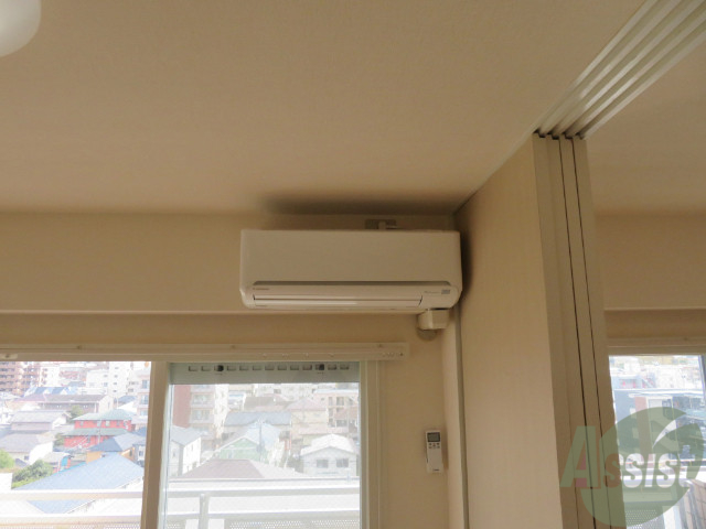 その他設備　エアコンが設置してありますので、寒暖対策もばっちり。