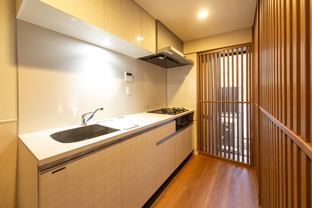 キッチン　※写真は同タイプ住戸です。