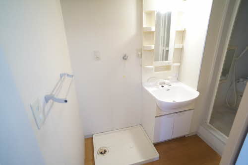 洗面設備　脱衣所、洗濯機置き場