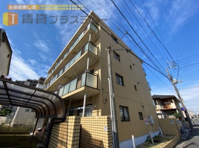 建物外観　日当りＯＫ。洗濯物も良く乾きそうですね。