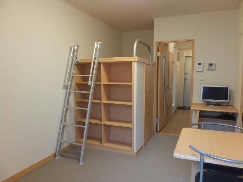 その他部屋・スペース　造り付ベッドの下は大容量の収納で照明付