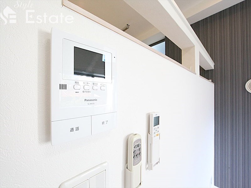 セキュリティ　モニター付きインターホン