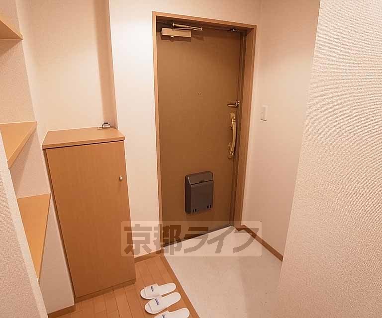 玄関　シューズボックス付きです。
