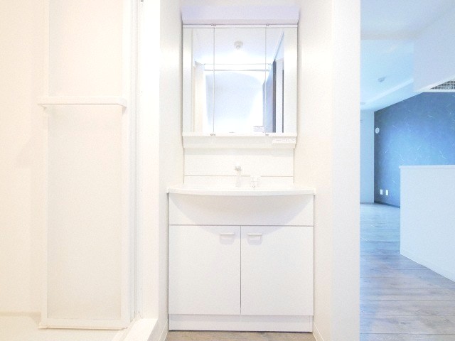 洗面設備　シャンプードレッサー付きです♪