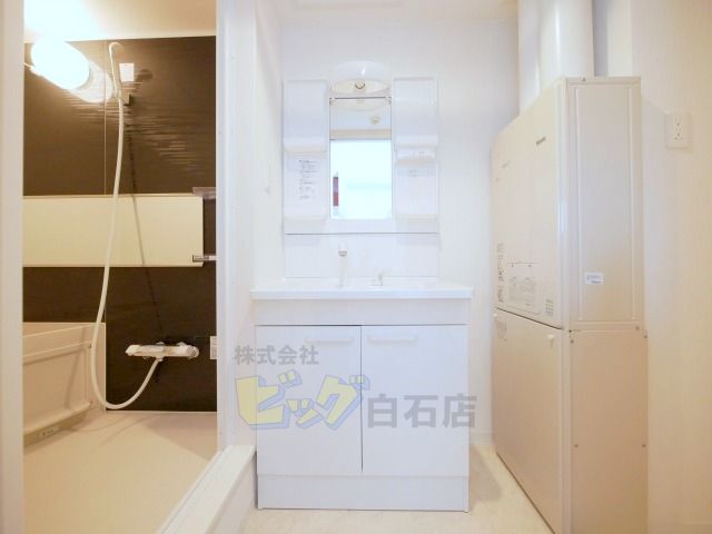 洗面設備　シャンプードレッサー完備しています♪