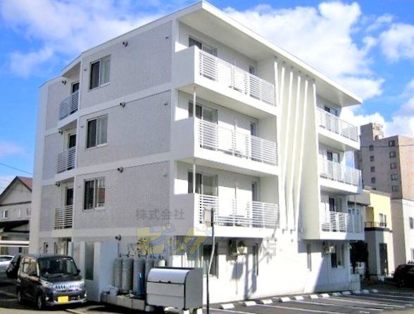 建物外観　Ｗｉ－Ｆｉ付インターネット無料導入のマンションです♪