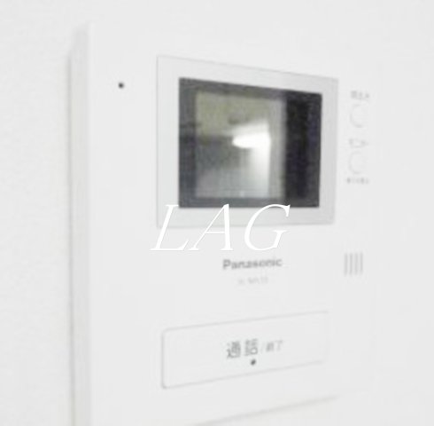 セキュリティ　モニター付インターホンです。