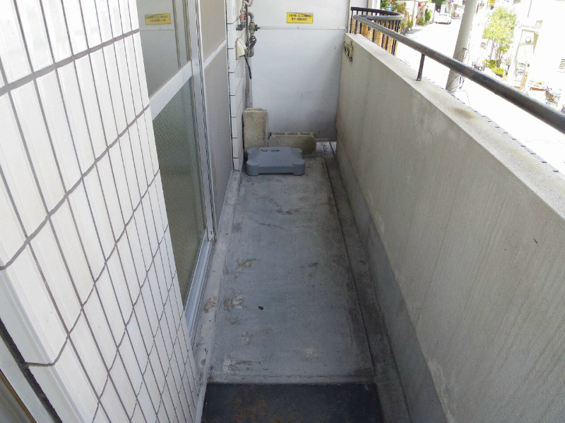 バルコニー　見晴らし良好