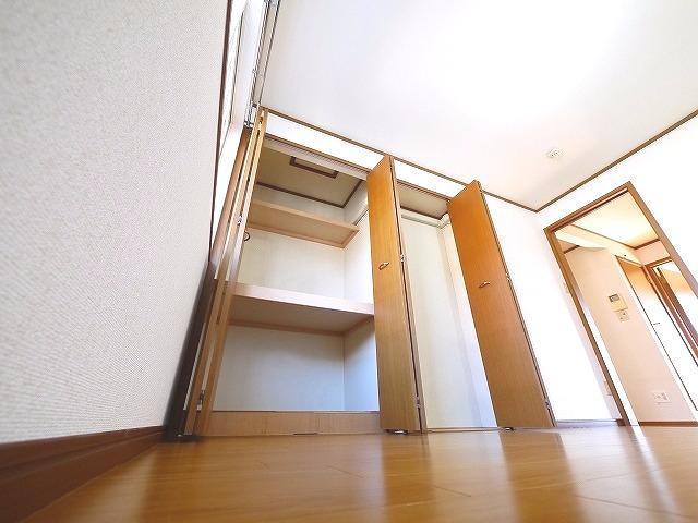 収納　十分な収納スペースがあります