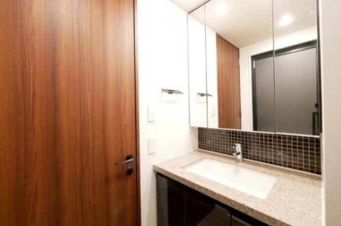 洗面設備　※別部屋参考写真です