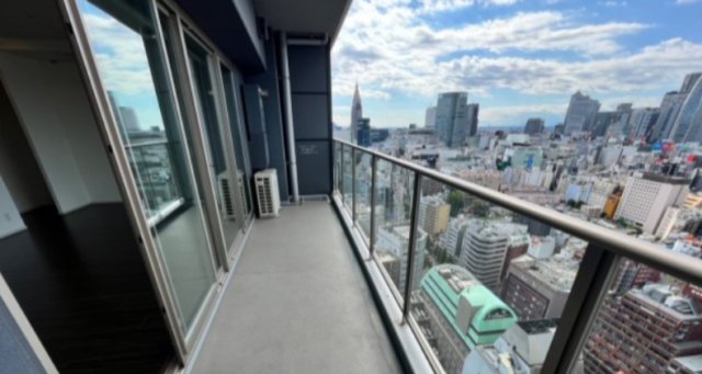 バルコニー　※別部屋の参考写真です。